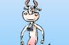 Flying cow